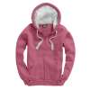 W81PF Ultra Premium Zip Hoodie soft mulberry / Orchid White colour image